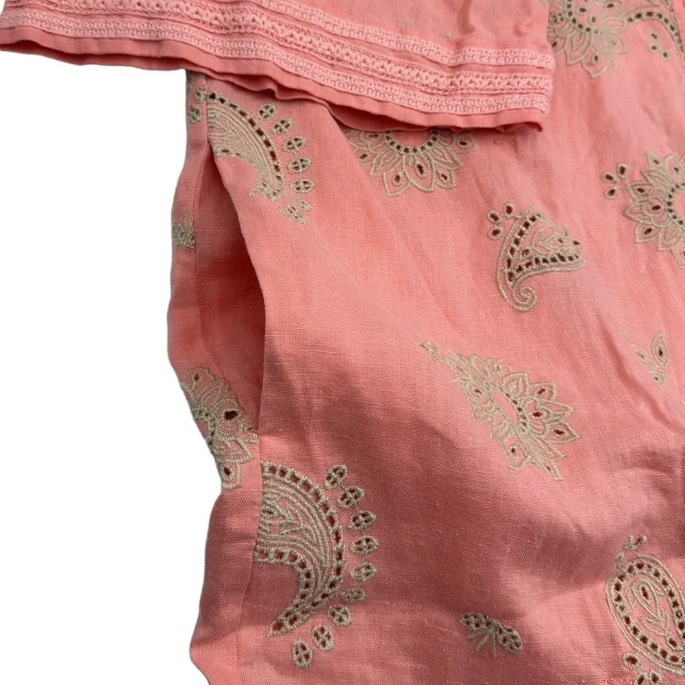 Johnny Was Faye Eyelet Embroidered Kimono Size Large - Picture 8 of 15